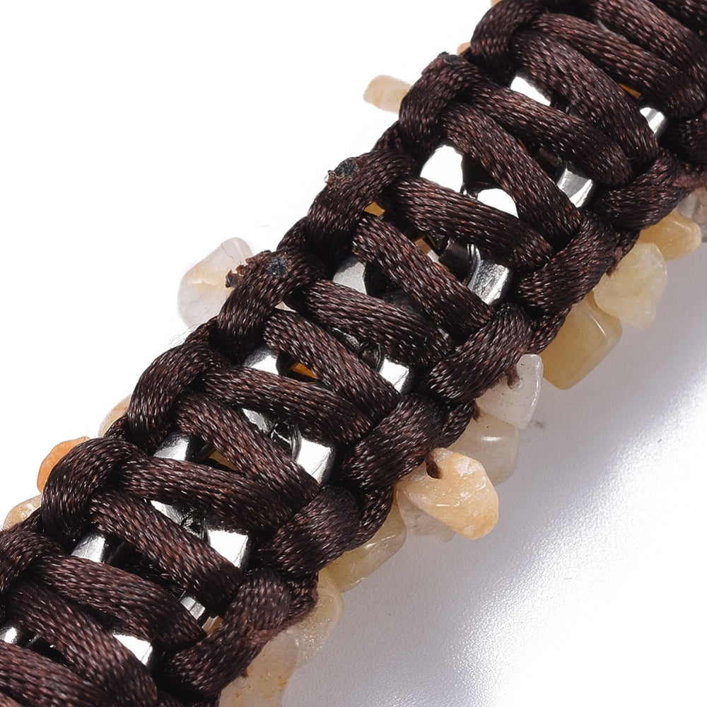 Natural Gemstone Chip Bracelet image 4