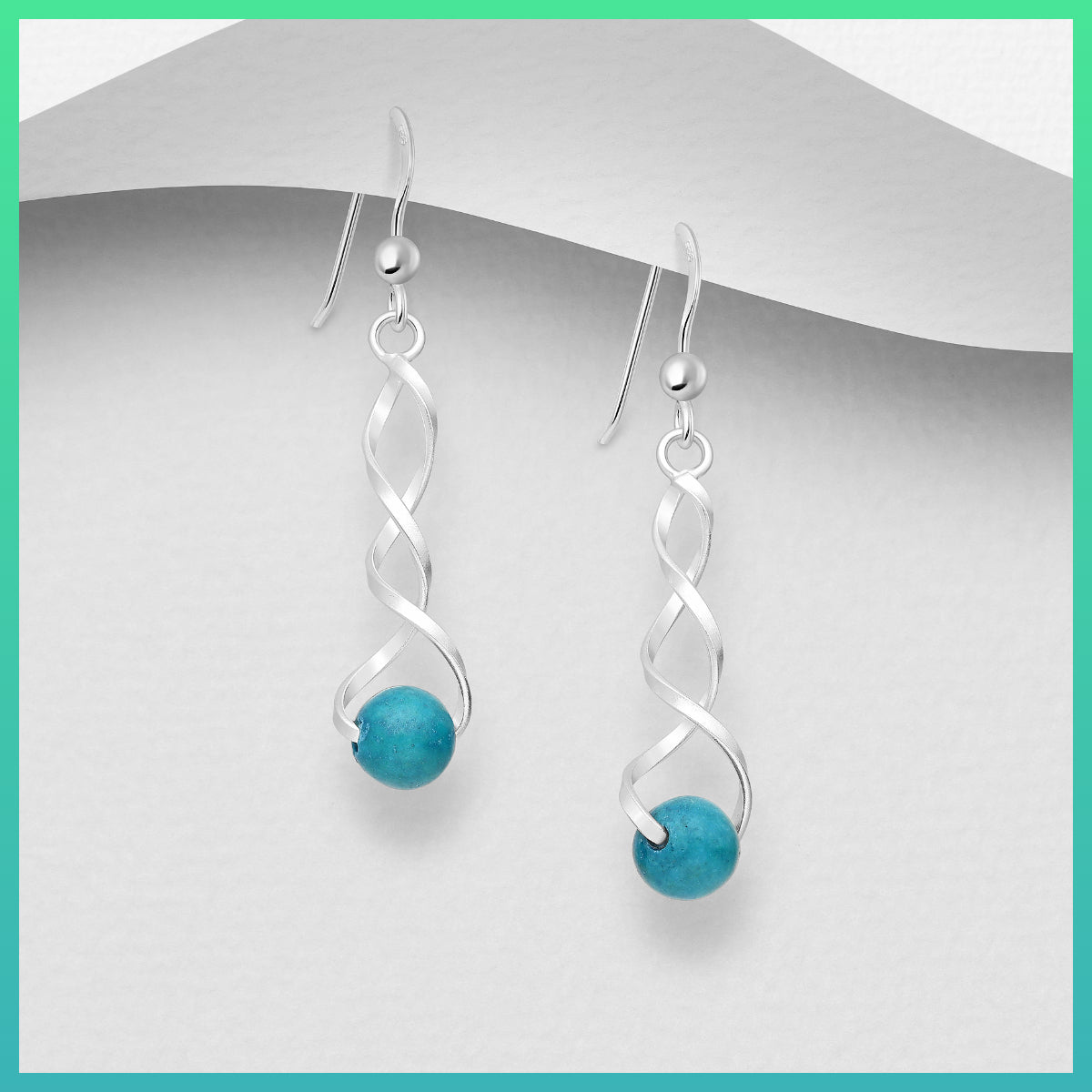 Elegance Unveiled - Natural Gemstone Earrings