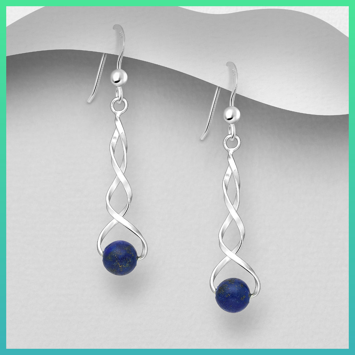 Elegance Unveiled - Natural Gemstone Earrings
