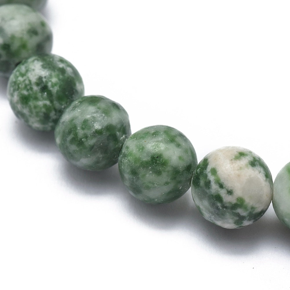 Natural Tree Agate Bracelet - Handcrafted