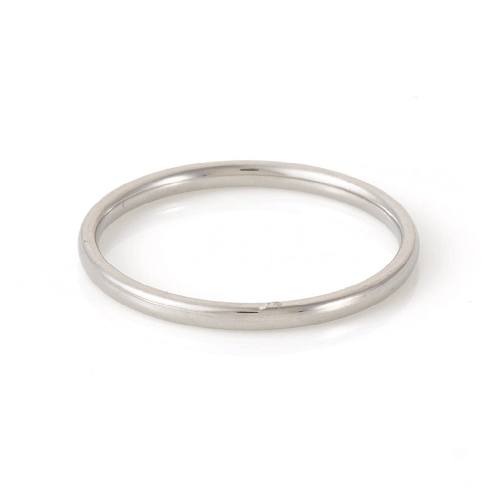 Thick Stackable Rings - Gold or Silver Stainless Steel