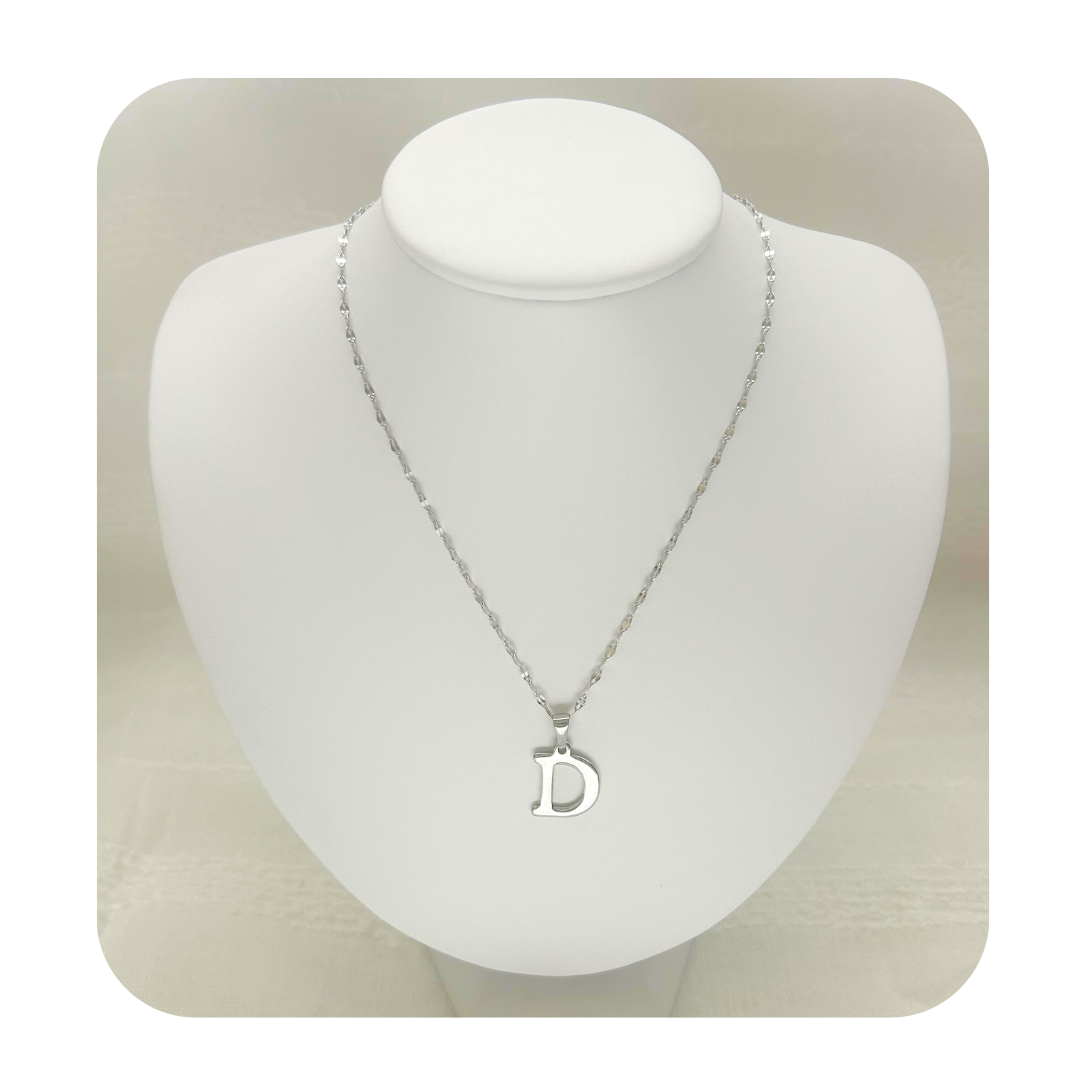 Dainty Letter Necklace - Trendy Stainless Steel Jewelry