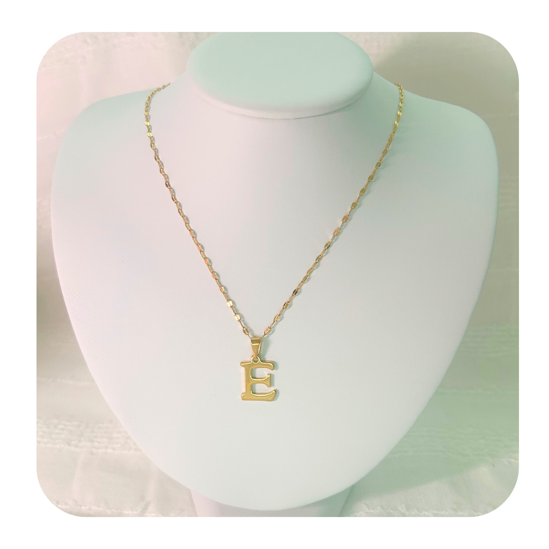Dainty Letter Necklace - Trendy Stainless Steel Jewelry