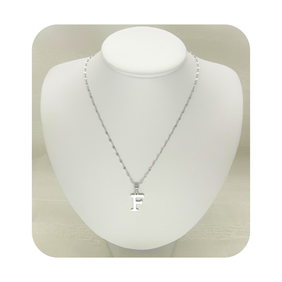 Dainty Letter Necklace - Trendy Stainless Steel Jewelry