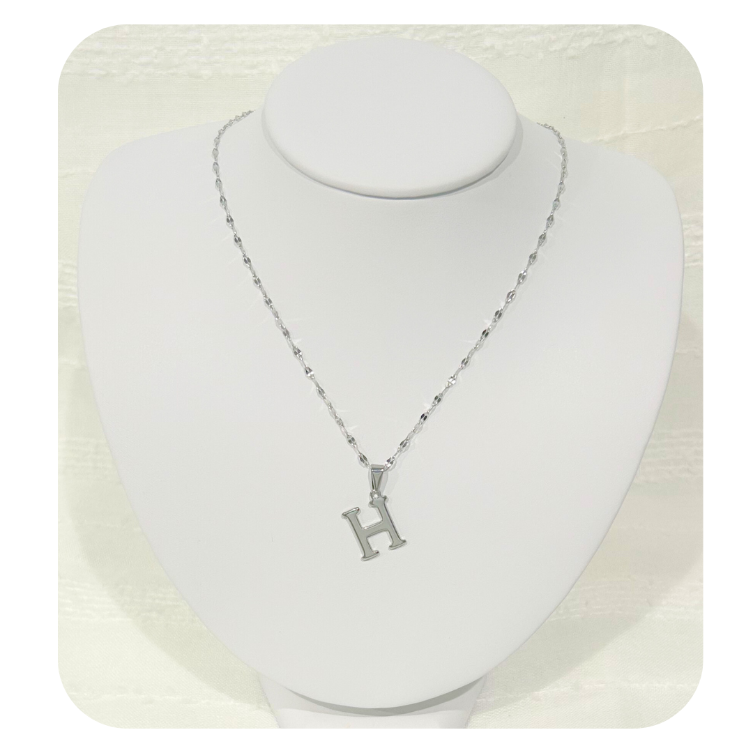 Dainty Letter Necklace - Trendy Stainless Steel Jewelry