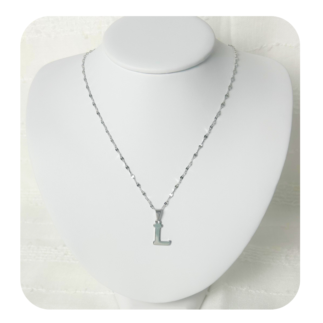 Dainty Letter Necklace - Trendy Stainless Steel Jewelry
