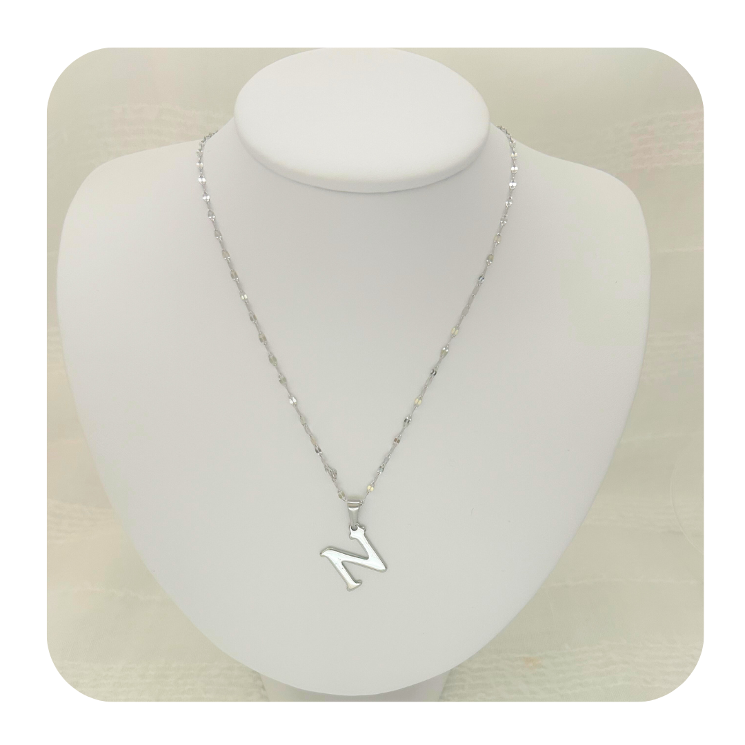 Dainty Letter Necklace - Trendy Stainless Steel Jewelry