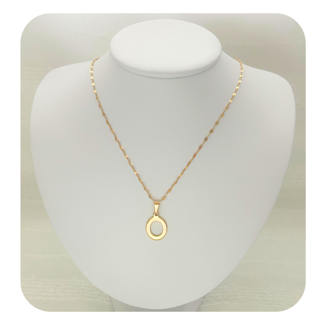 Dainty Letter Necklace - Trendy Stainless Steel Jewelry