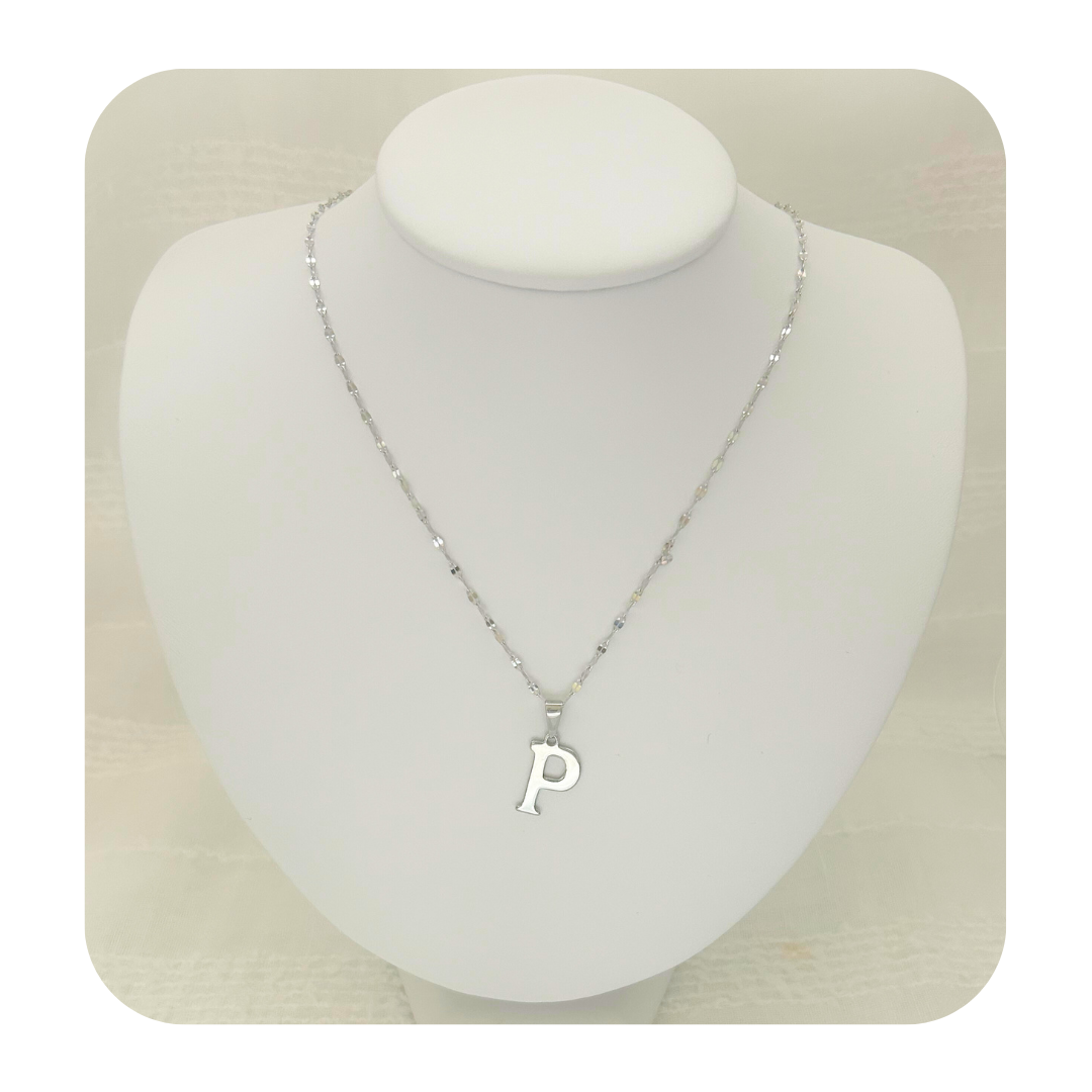 Dainty Letter Necklace - Trendy Stainless Steel Jewelry