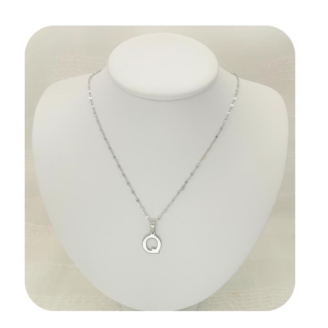 Dainty Letter Necklace - Trendy Stainless Steel Jewelry