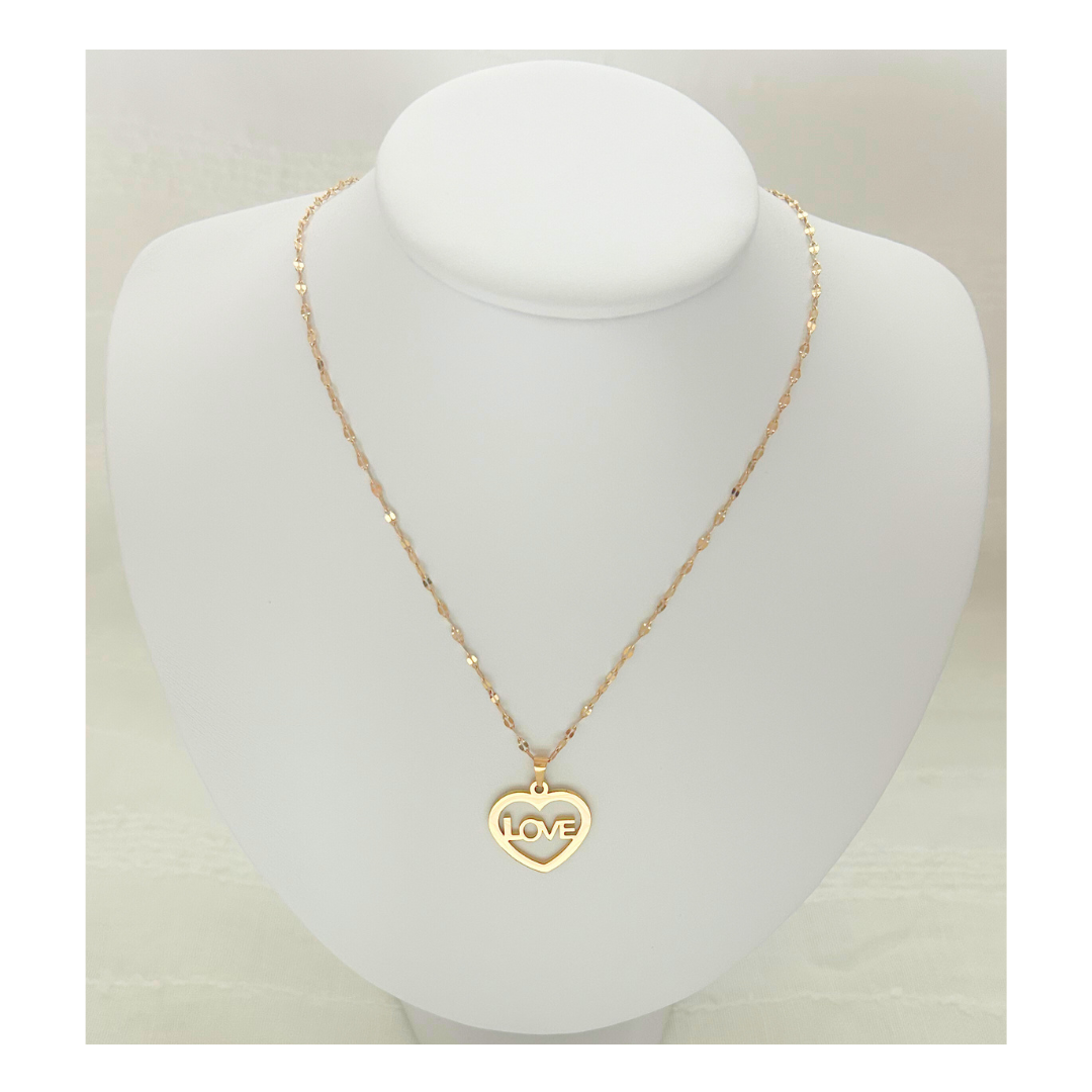 Gold Pendant Necklaces - Many Options - Stainless Steel