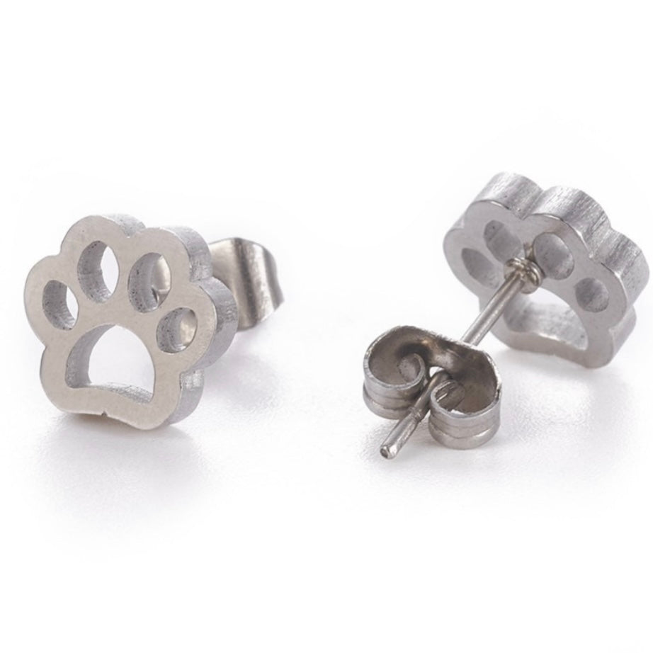 Dog Paw Earrings image 0
