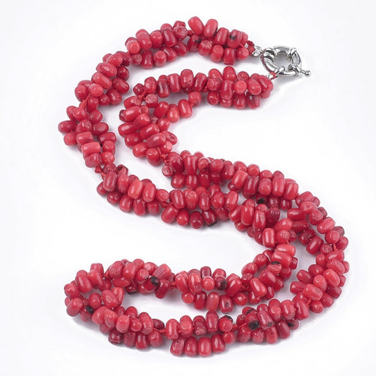 Bamboo Coral Necklace image 0