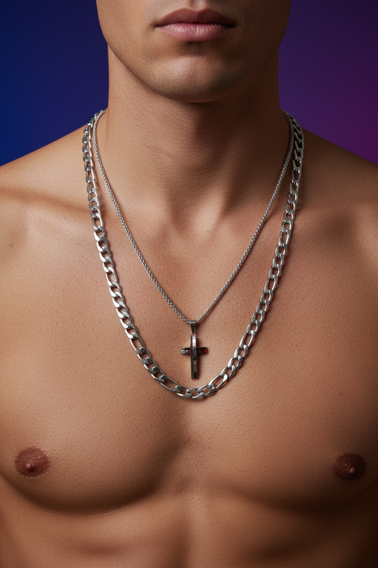 Layered Silver - Gradient