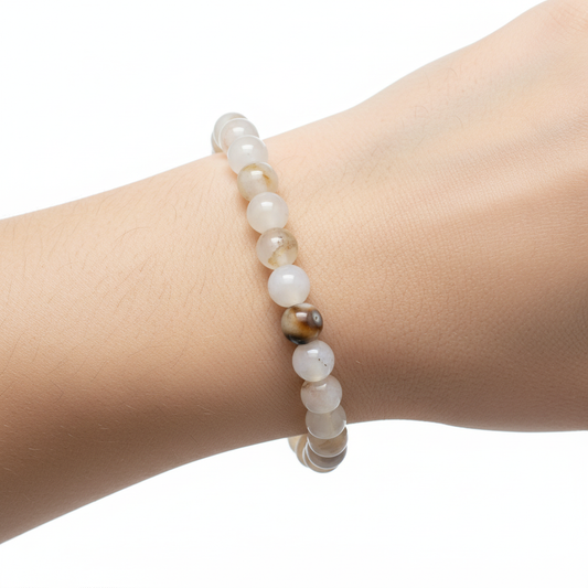 Montana Agate Bracelet Macro