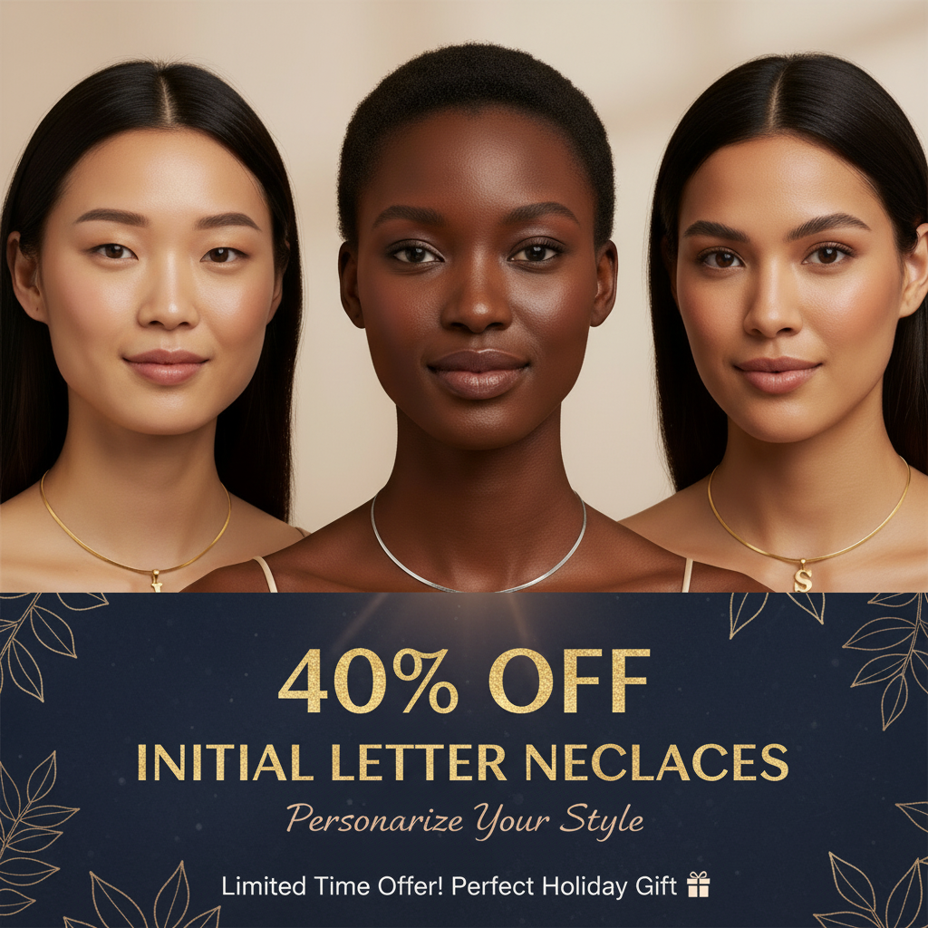 Letter Necklaces / Collares de Letras