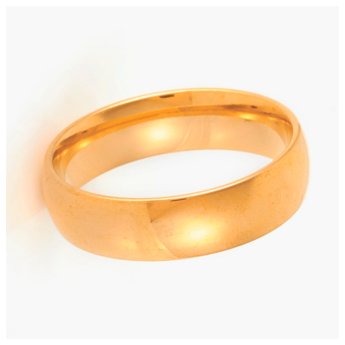 Band Ring - Premium Stainless Steel - Gold or Silver