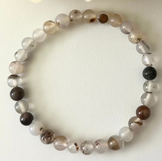 Natural Montana Agate Bracelet