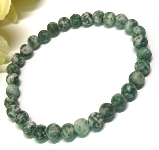 Natural Tree Agate Bracelet - Nature's Masterpiece