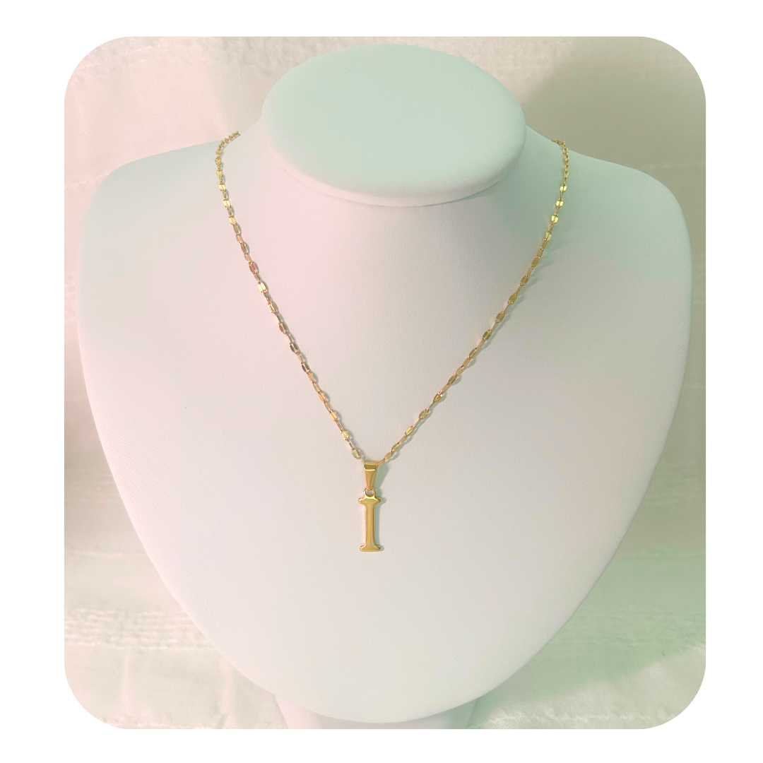 Dainty Letter Necklace - Trendy Stainless Steel Jewelry
