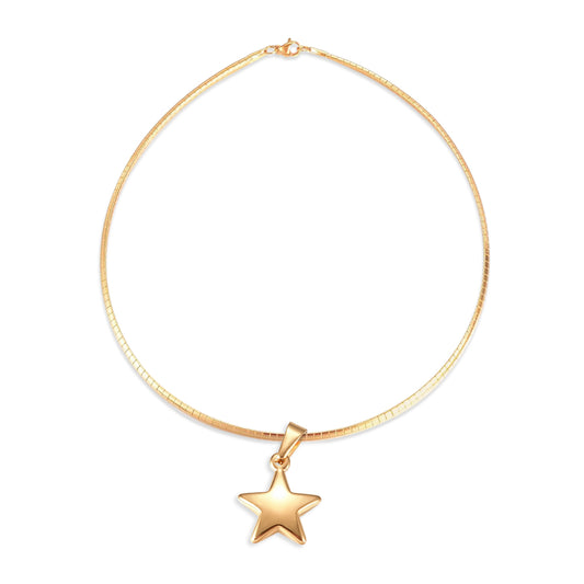 Celestial Star Necklace - Stainless Steel | Waterproof | Rust-Resistant - QueLindo