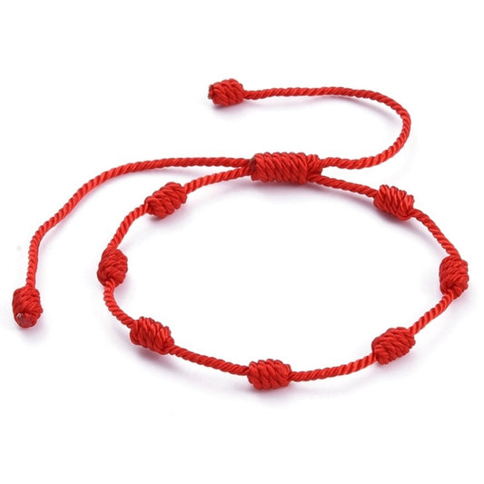 7 Knot Lucky Bracelet image 0