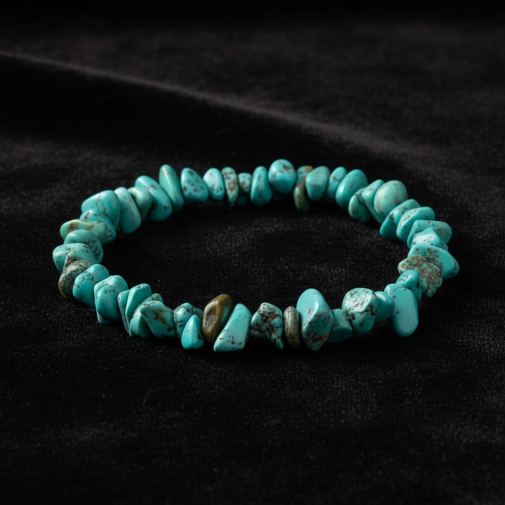 Bracelet on black velvet