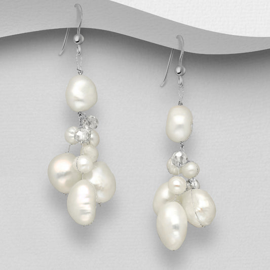 Freshwater Pearl Earring. image 0