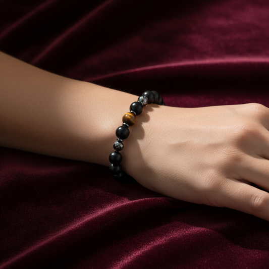 Close-up on burgundy velvet