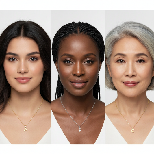 Dainty Letter Necklace - 3 Models