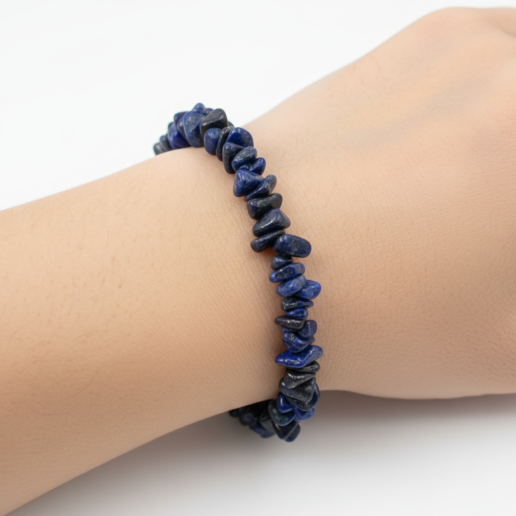 Lapis Lazuli Chip Bracelet - Product Style