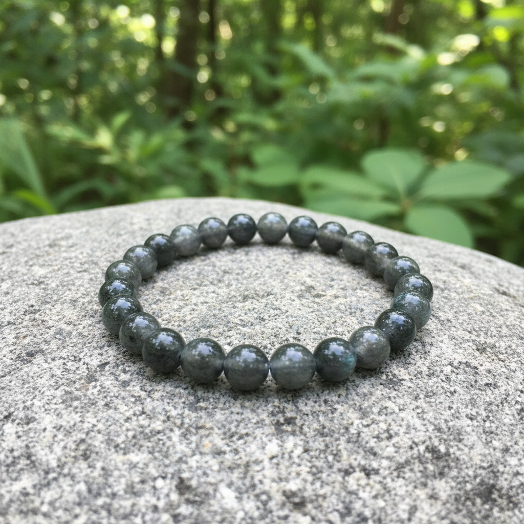 Larvikite Bracelet Natural Stone