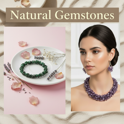 Natural Gemstones - Tamaño Cuadrado