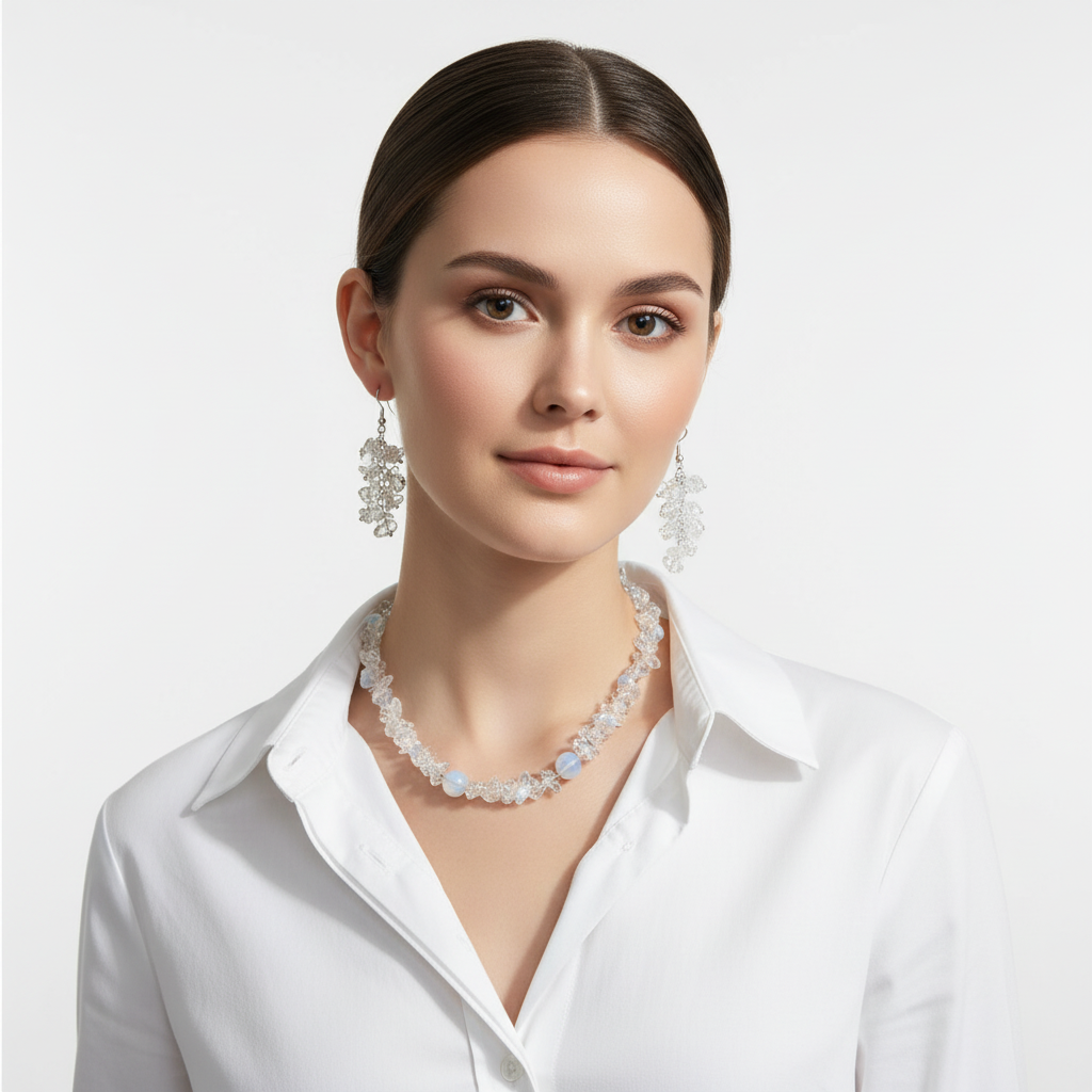 Professional look - white shirt