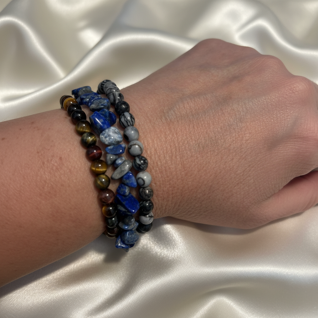 Professional retouched bracelet photo