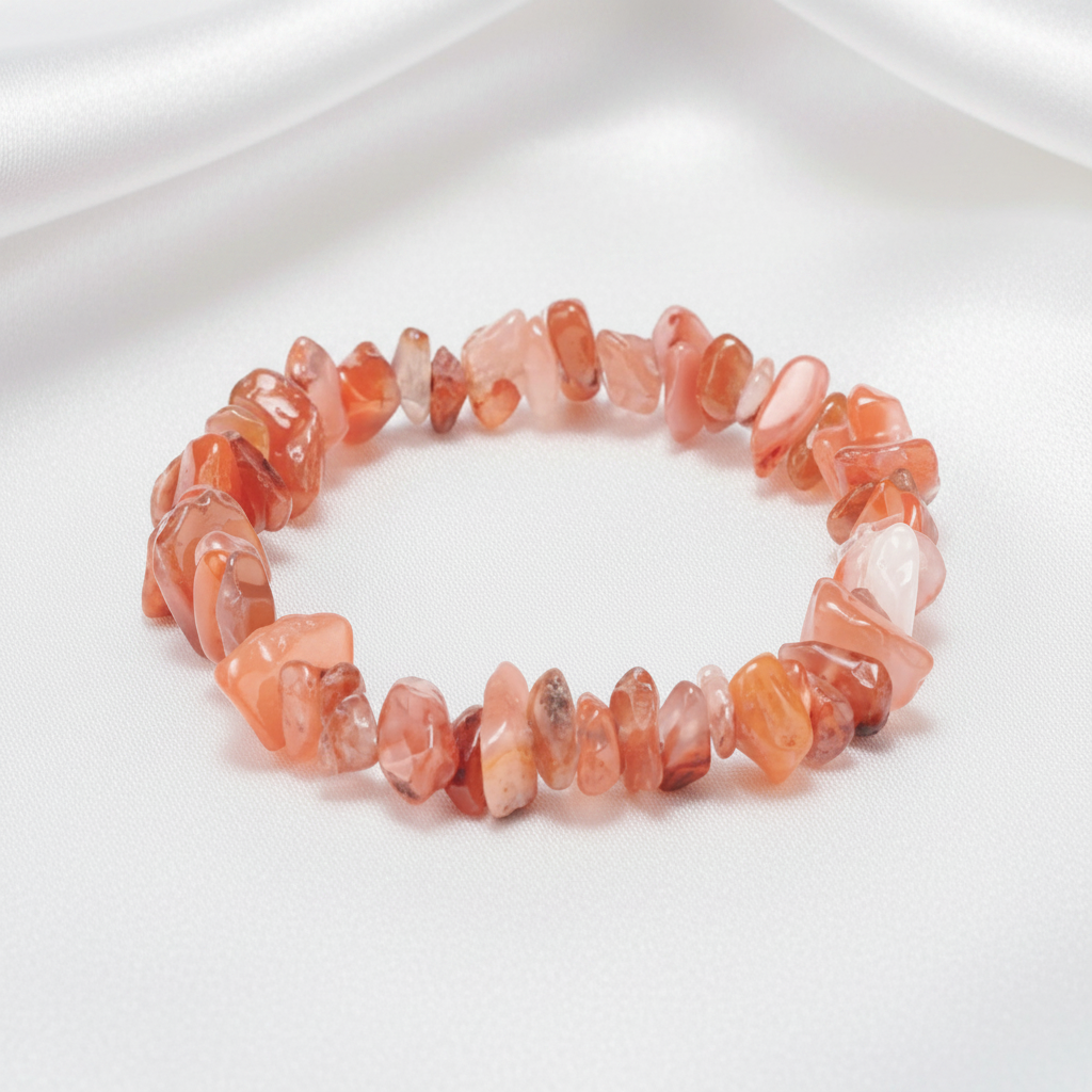 Pulsera Chip - Fondo Satinado Blanco