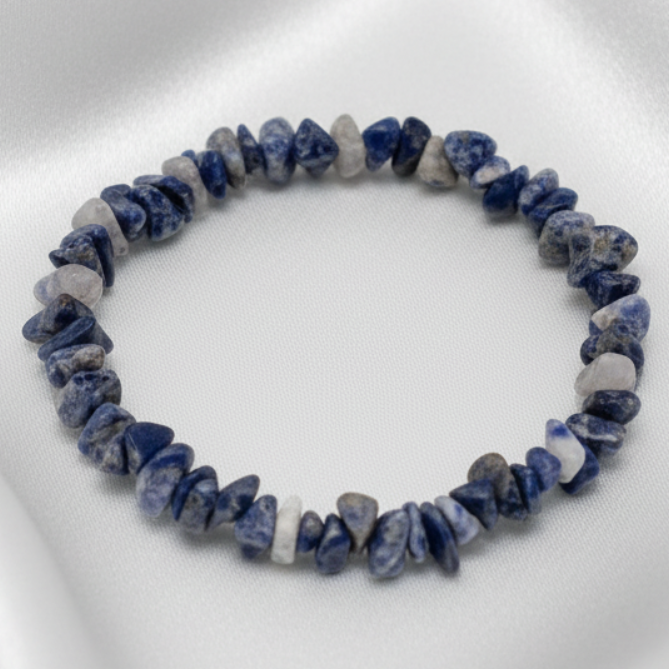 Sodalite - Satin Background