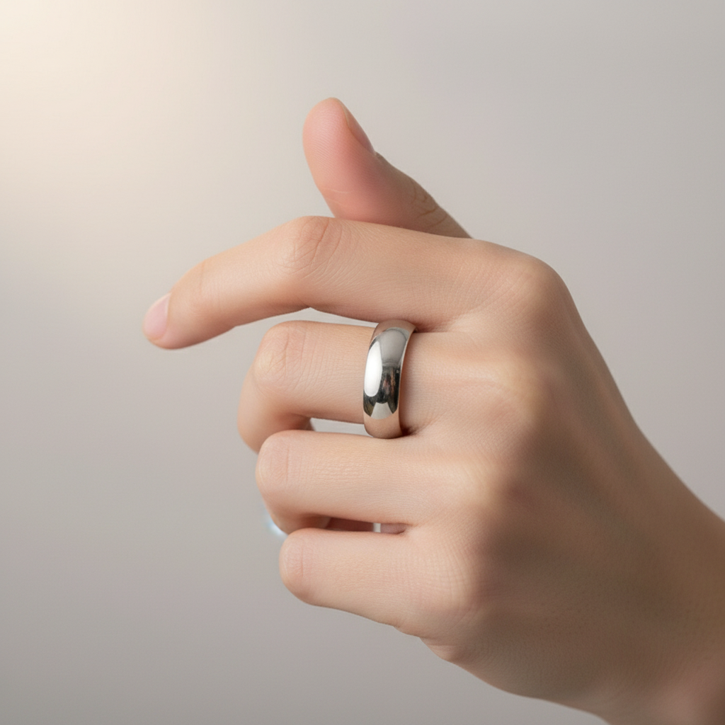 Stainless Steel Ring - Thumb Ring Style