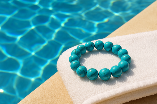 Turquoise Bracelet by the Pool